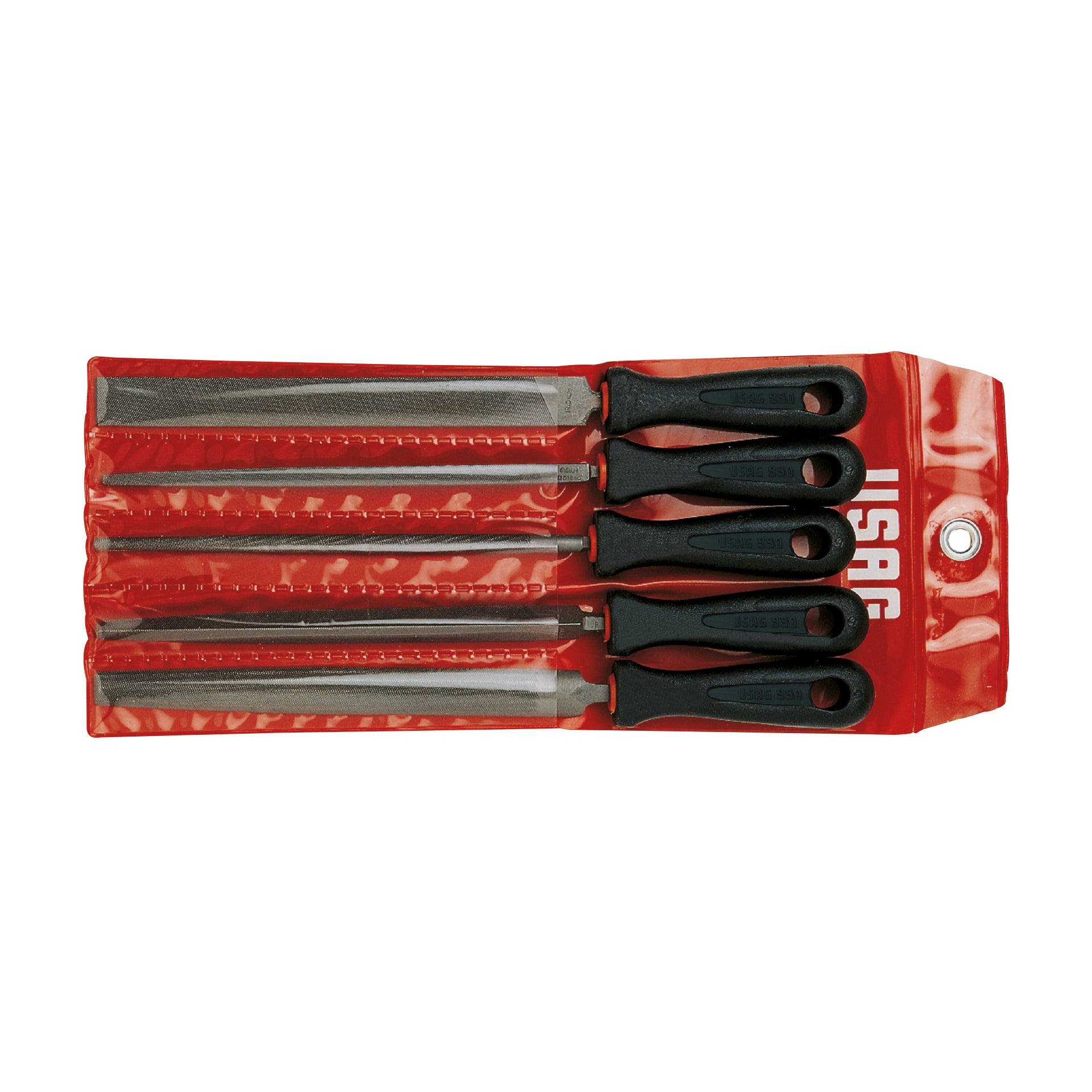 990 M2/SE5 - Jeu de 5 limes - Usag - U09900405 990 M2/SE5 - Jeu de 5 limes - Usag - U09900405